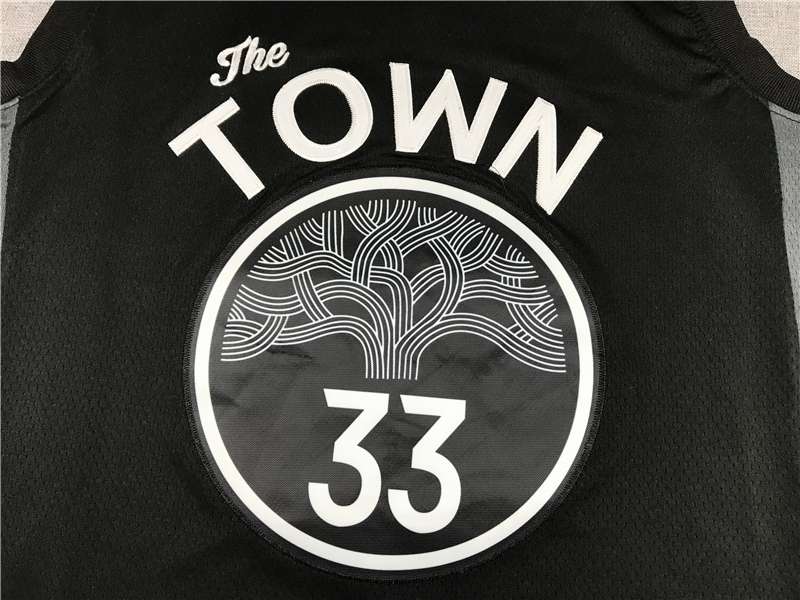2020 Golden State Warriors WISEMAN #33 Black Basketball Jersey (Stitched)