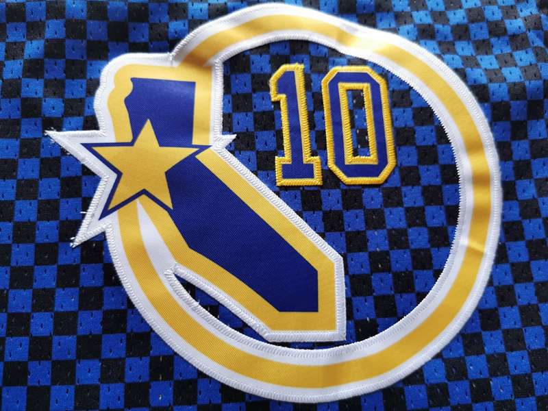 Golden State Warriors HARDAWAY #10 Blue Classics Basketball Jersey (Stitched)