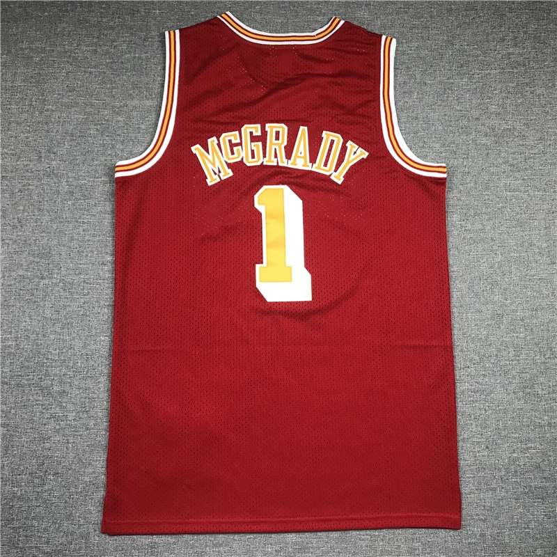 2004/05 Houston Rockets MCGRADY #1 Red Classics Basketball Jersey (Stitched)