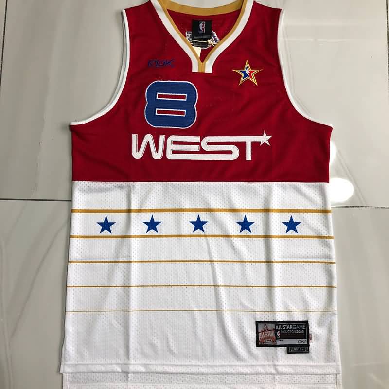 2006 Los Angeles Lakers BRYANT #8 Red ALL-STAR Classics Basketball Jersey (Closely Stitched)