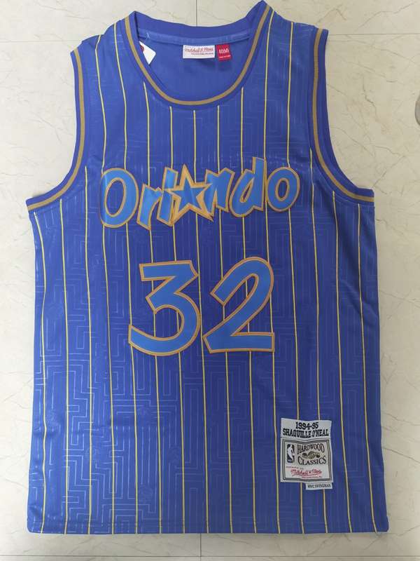 1994/95 Orlando Magic ONEAL #32 Blue Classics Basketball Jersey (Stitched)