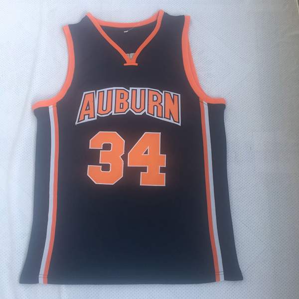 Auburn Tigers BARKLEY #34 Black NCAA Basketball Jersey