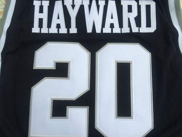 Butler Bulldogs BUTLER #20 Black NCAA Basketball Jersey