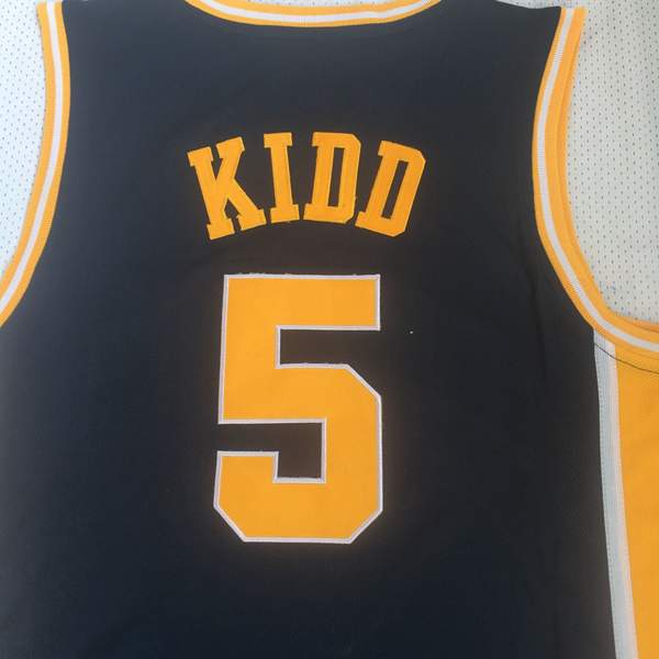 California Golden Bears KIDD #5 Dark Blue NCAA Basketball Jersey