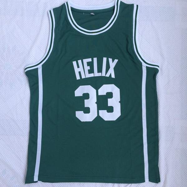 Helix WALTON #33 Green Basketball Jersey