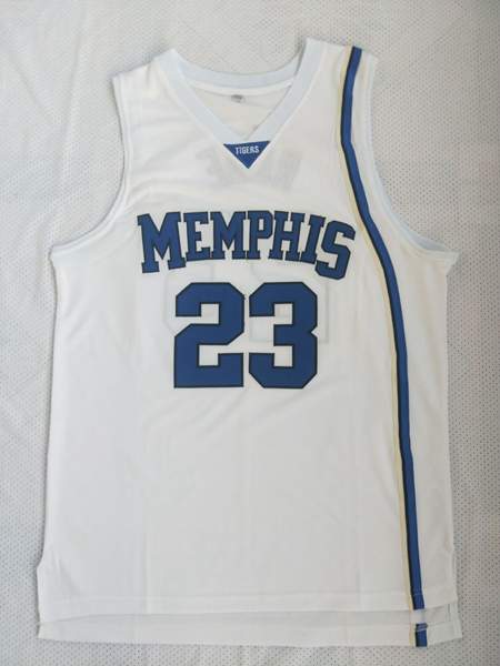 Memphis Tigers ROSE #23 White NCAA Basketball Jersey