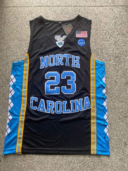 North Carolina Tar Heels JORDAN #23 Black NCAA Basketball Jersey