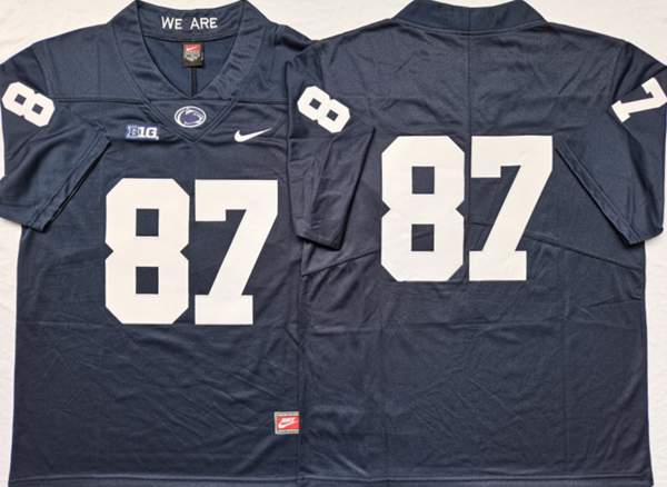 Penn State Nittany Lions #87 Dark Blue NCAA Football Jersey