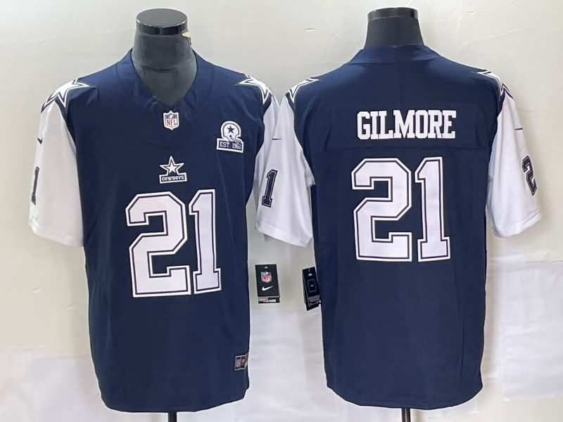 Dallas Cowboys Dark Blue NFL Jersey 03