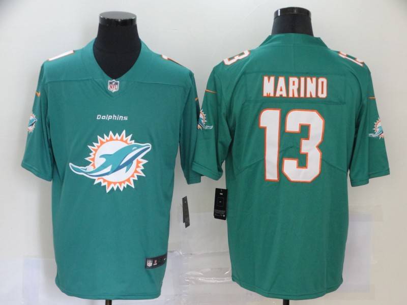 Miami Dolphins Green Fashion NFL Jersey