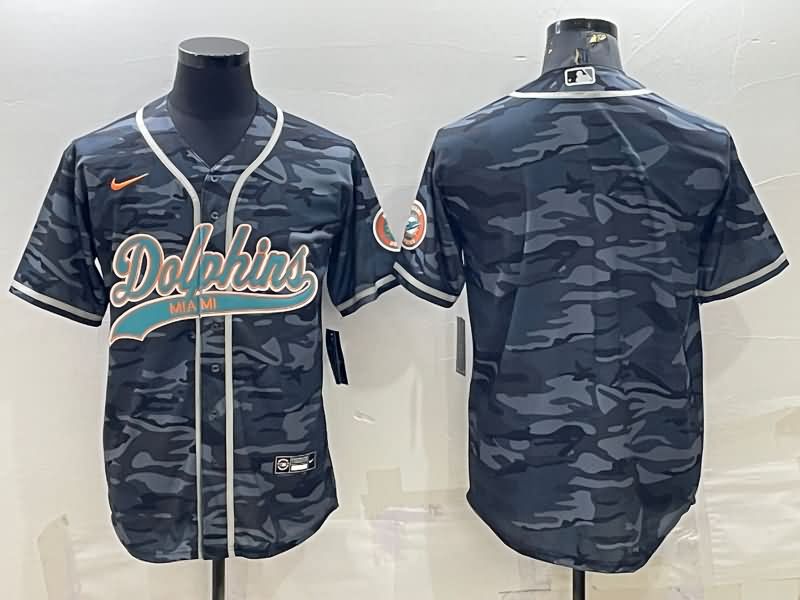 Miami Dolphins Camouflage MLB&NFL Jersey