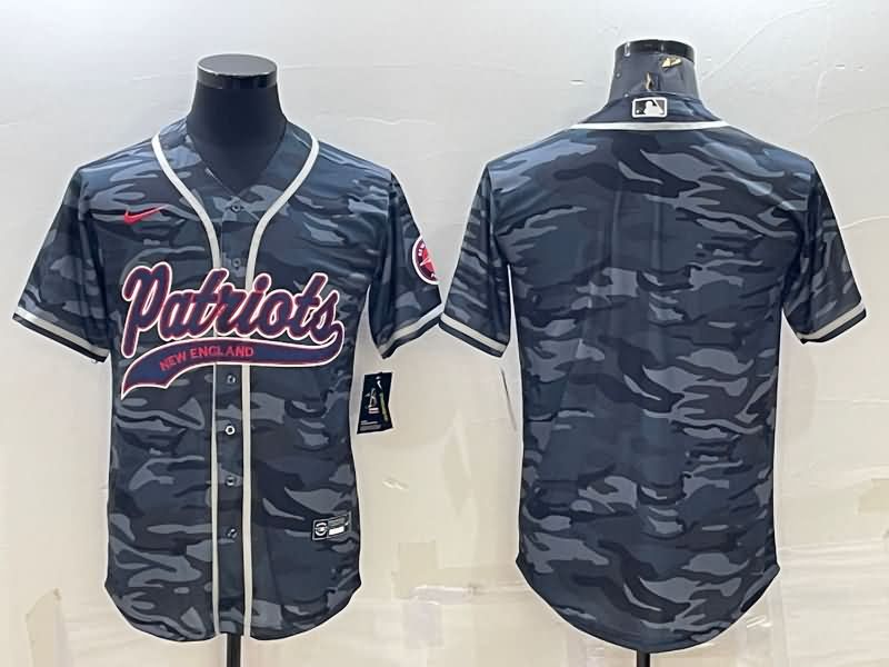 New England Patriots Camouflage MLB&NFL Jersey