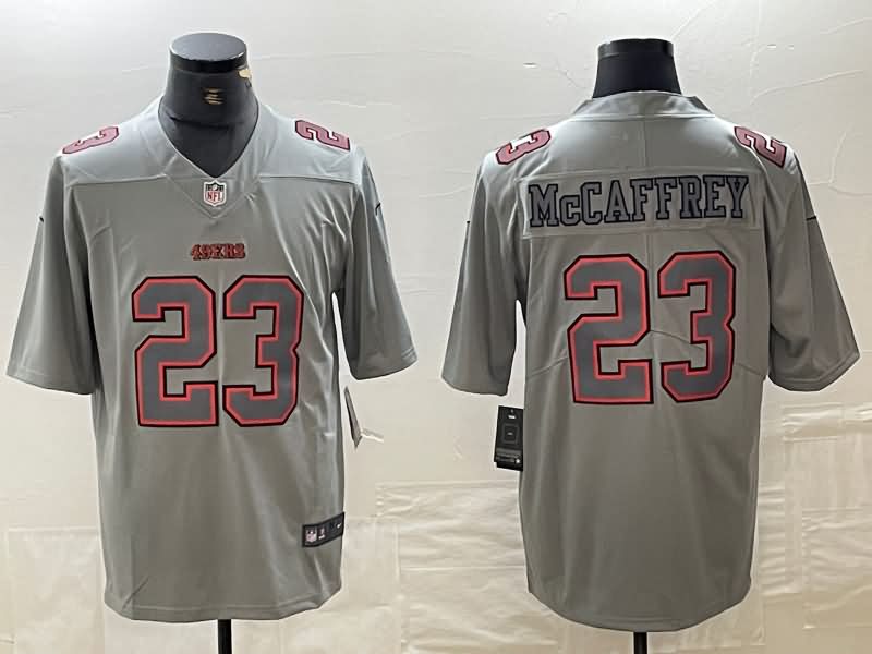 San Francisco 49ers Grey Atmosphere Fashion NFL Jersey