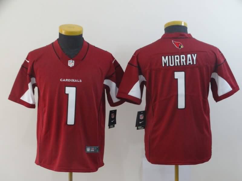 Kids Arizona Cardinals MURRAY #1 Red NFL Jersey