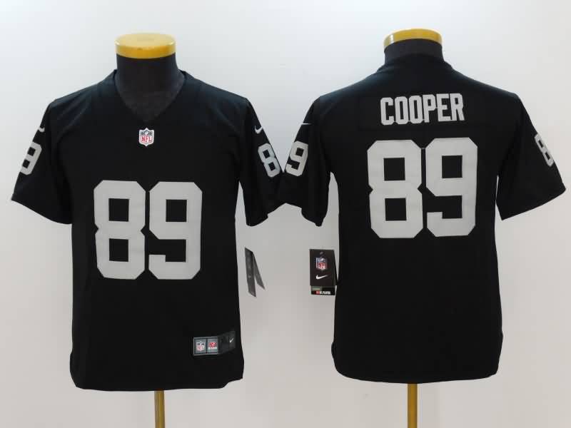 Kids Las Vegas Raiders COOPER #89 Black NFL Jersey