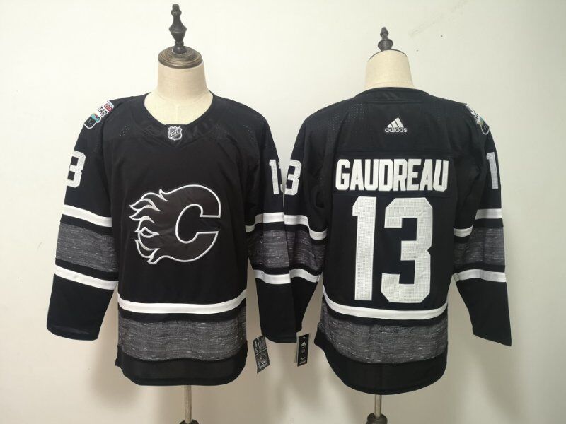 2019 Calgary Flames GAUDREAU #13 Black All Star NHL Jersey