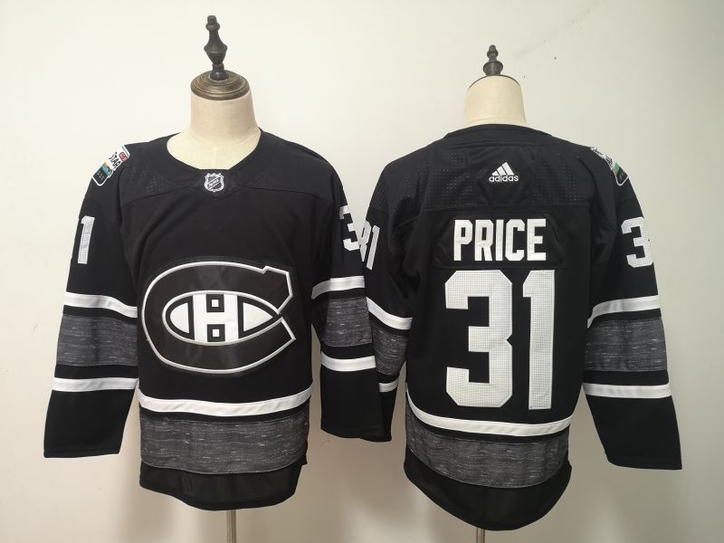 2019 Montreal Canadiens PRICE #31 Black All Star NHL Jersey
