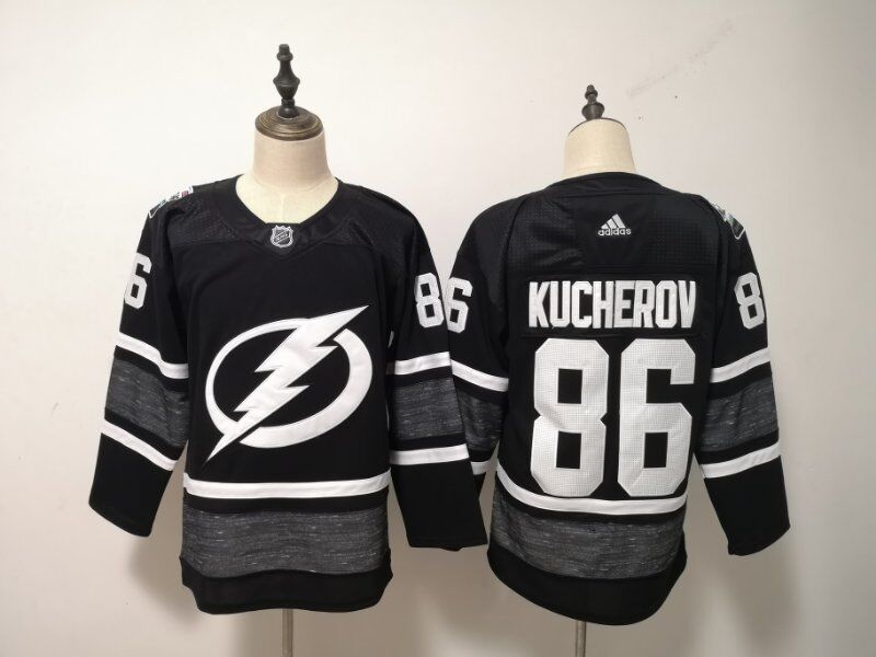 2019 Tampa Bay Lightning KUCHEROV #86 Black All Star NHL Jersey