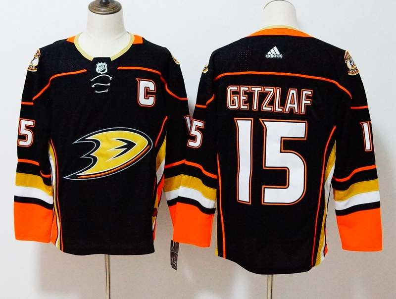Anaheim Ducks GETZLAF #15 Black NHL Jersey