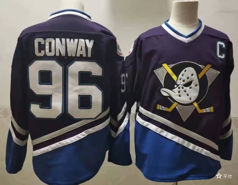 Anaheim Ducks CONWAY #96 Dark Blue NHL Jersey