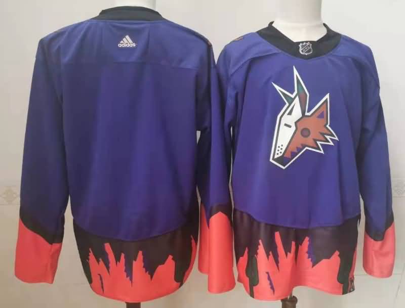 Arizona Coyotes Custom Purple NHL Jersey