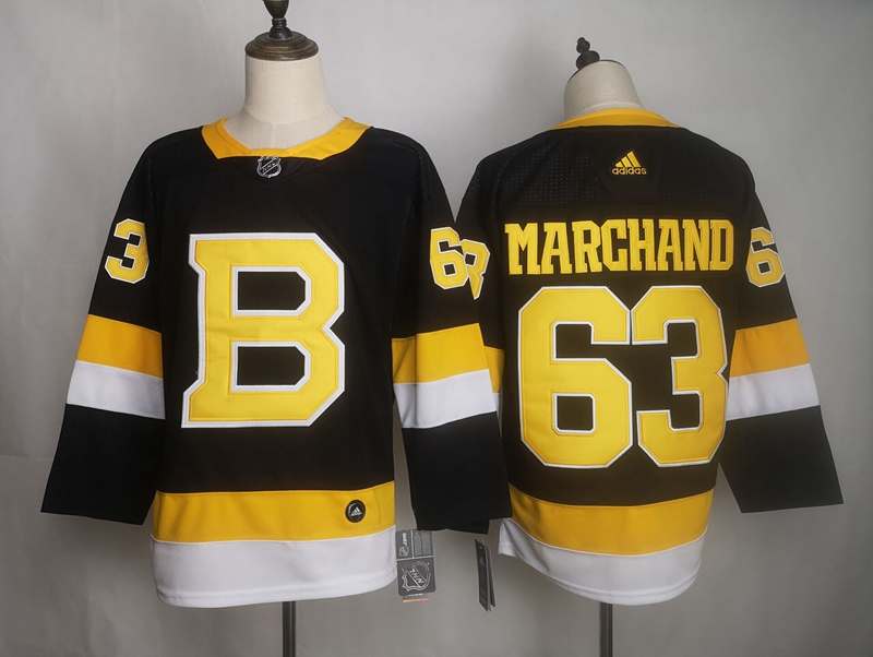 Boston Bruins MARGHAND #63 Black Classics NHL Jersey