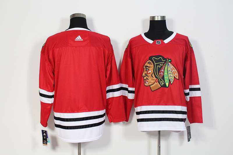 Chicago Blackhawks Custom Red NHL Jersey