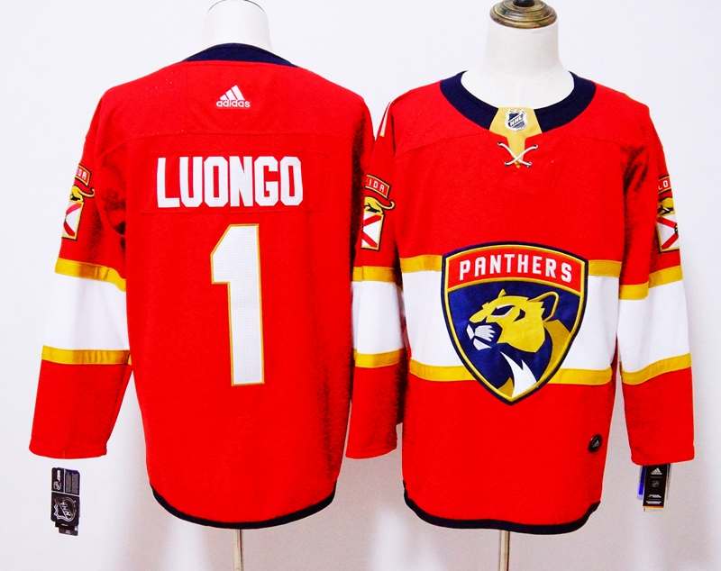Florida Panthers LUONGO #1 Red NHL Jersey