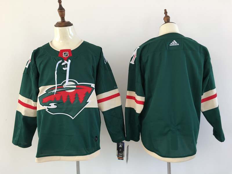 Minnesota Wild Custom Green NHL Jersey