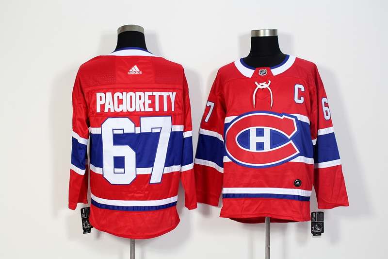 Montreal Canadiens PACIORETTY #67 Red NHL Jersey