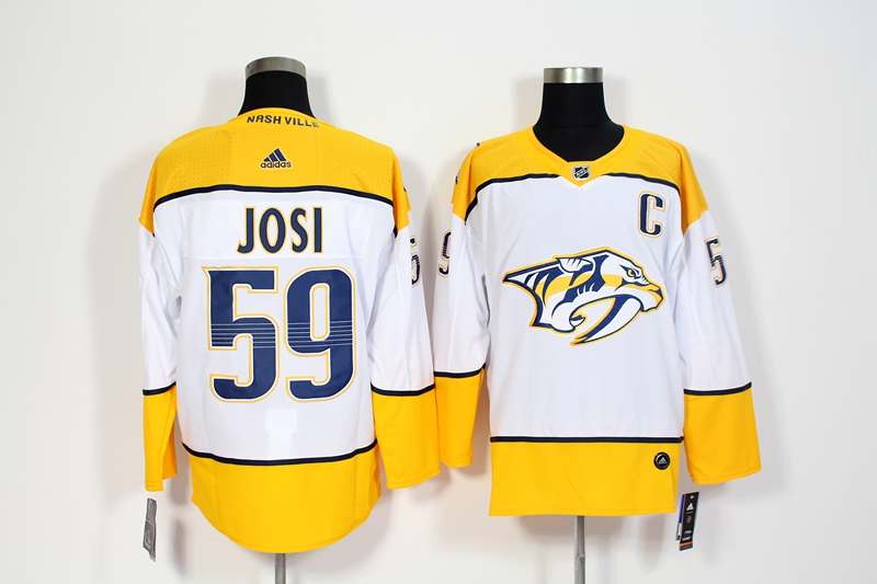 Nashville Predators JOSI #59 White NHL Jersey