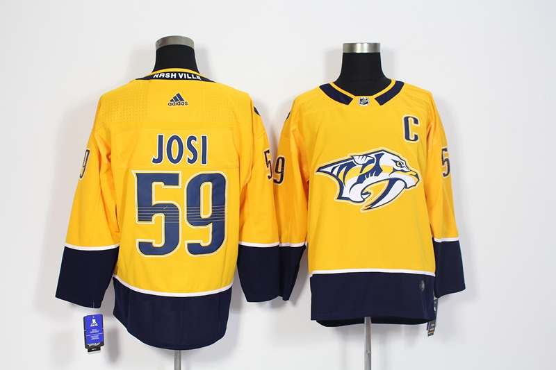 Nashville Predators JOSI #59 Yellow NHL Jersey