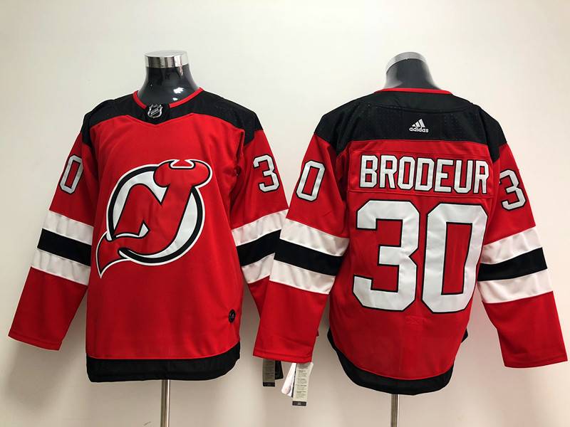 New Jersey Devils BRODEUR #30 Red NHL Jersey