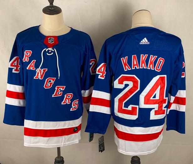 New York Rangers KAKKO #24 Blue NHL Jersey