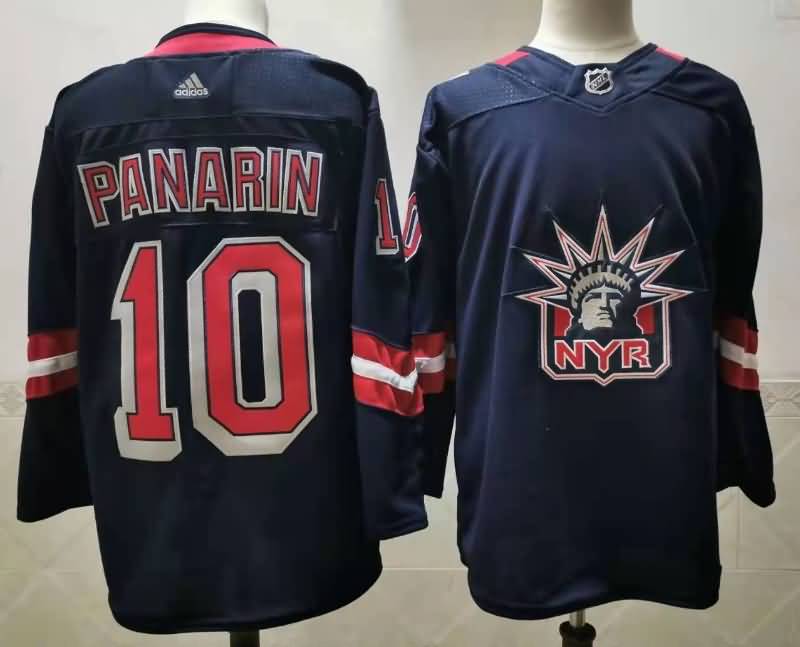 New York Rangers PANARIN #10 Dark Blue Classics NHL Jersey