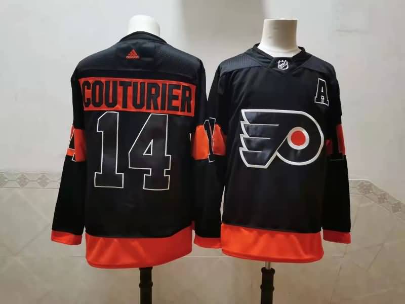 Philadelphia Flyers COUTURIER #14 Black NHL Jersey