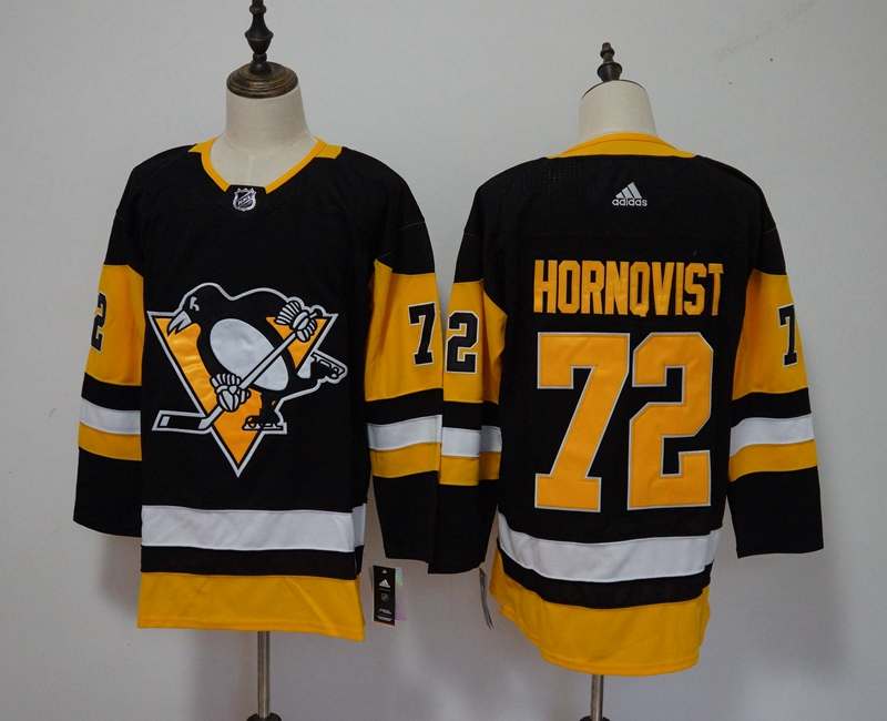 Pittsburgh Penguins HORNOVIST #72 Black NHL Jersey