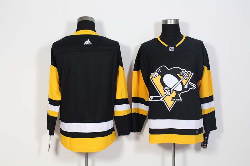 Pittsburgh Penguins Custom Black NHL Jersey