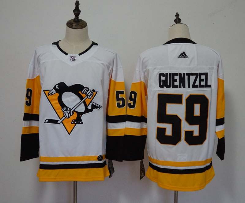 Pittsburgh Penguins GUENTZEL #59 White NHL Jersey