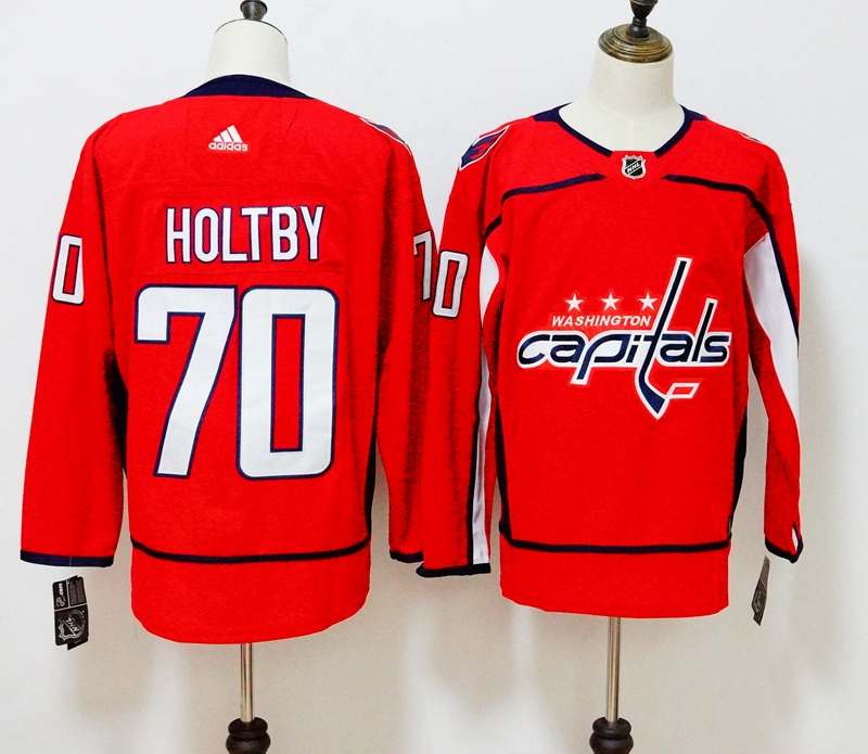 Washington Capitals HOLTBY #70 Red NHL Jersey