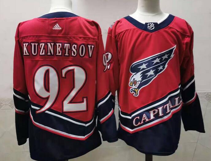 Washington Capitals KUZNETSOV #92 Red Classics NHL Jersey