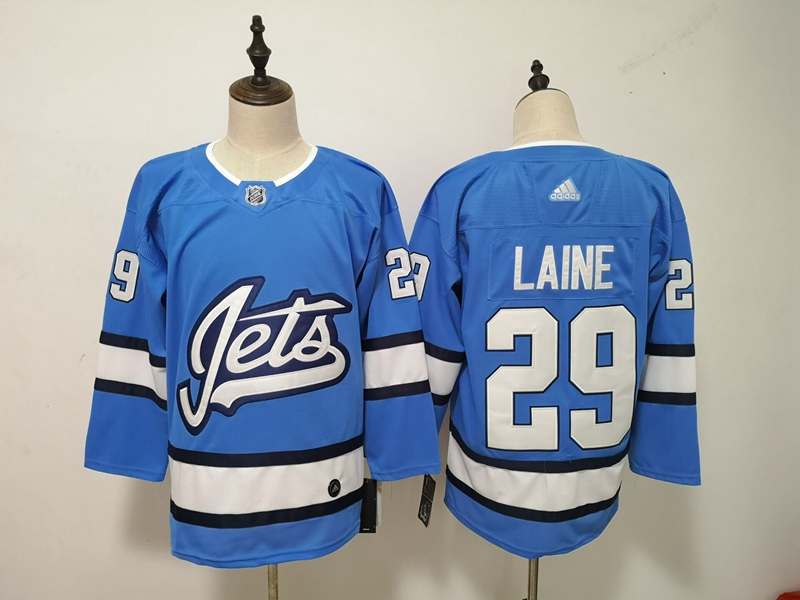 Winnipeg Jets LAINE #29 Blue NHL Jersey
