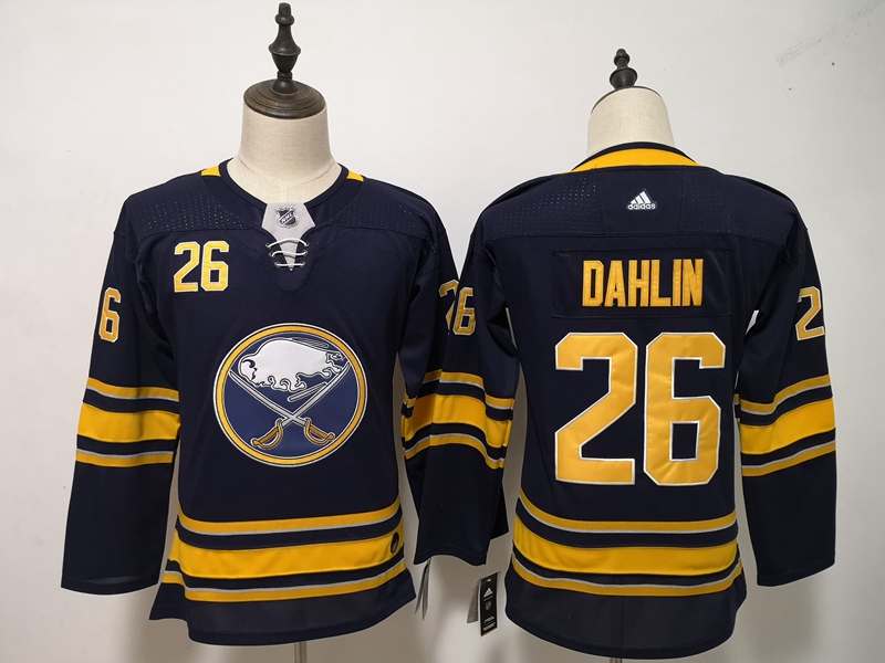 Buffalo Sabres DAHLIN #26 Dark Blue Women NHL Jersey