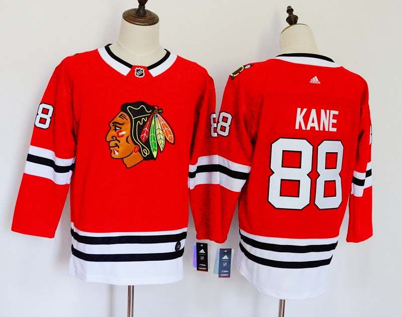 Chicago Blackhawks KANE #88 Red Women NHL Jersey
