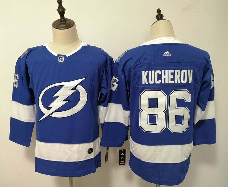 Tampa Bay Lightning KUCHEROV #86 Blue Women NHL Jersey