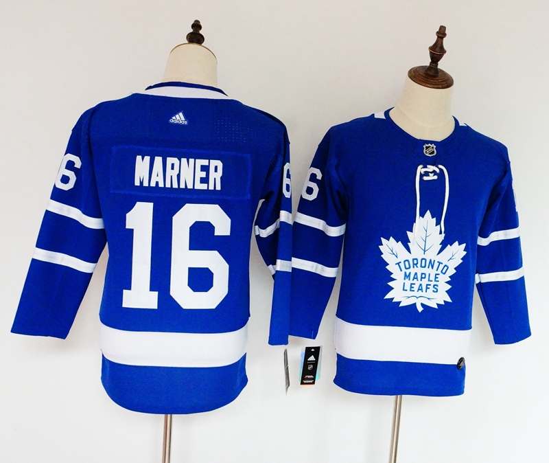 Toronto Maple Leafs MARNER #16 Blue Women NHL Jersey