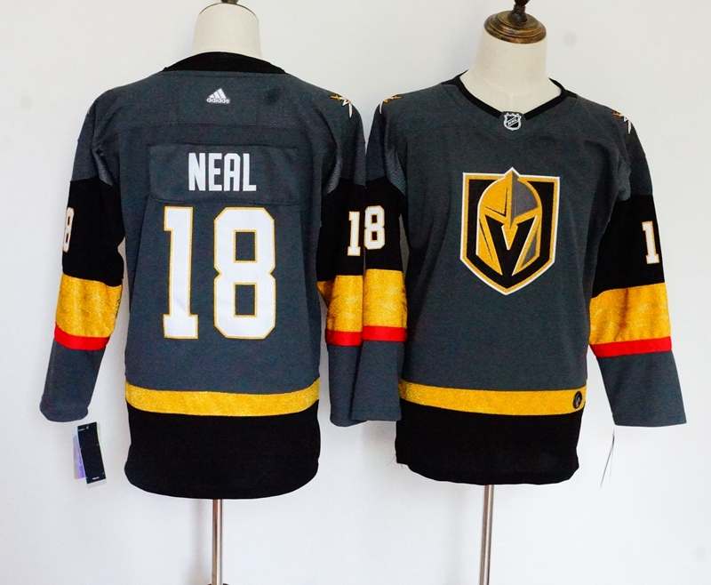 Vegas Golden Knights NEAL #18 Grey Women NHL Jersey