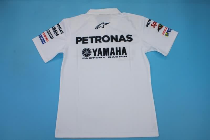 Thailand Quality(AAA) 2021 Mercedes White Polo Soccer T-Shirt 02