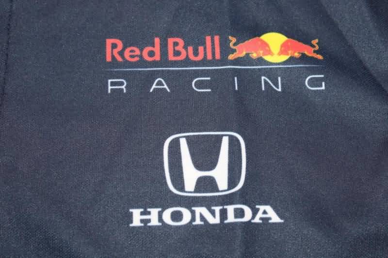 Thailand Quality(AAA) 2021 Red Bull Dark Blue Polo Soccer T-Shirt 02