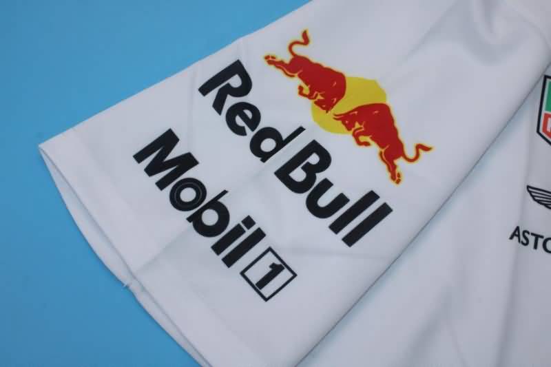 Thailand Quality(AAA) 2021 Red Bull White Polo Soccer T-Shirt